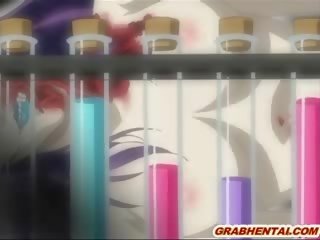 Japansk hentai babe drikking sæd