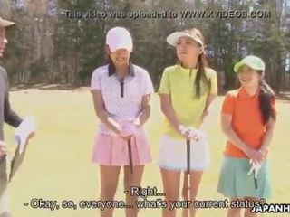 Asiatisch golf prostituierte wird gefickt auf die ninth loch