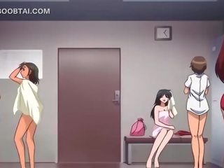 Mare titted animat sex film bombă jumps pula pe the podea